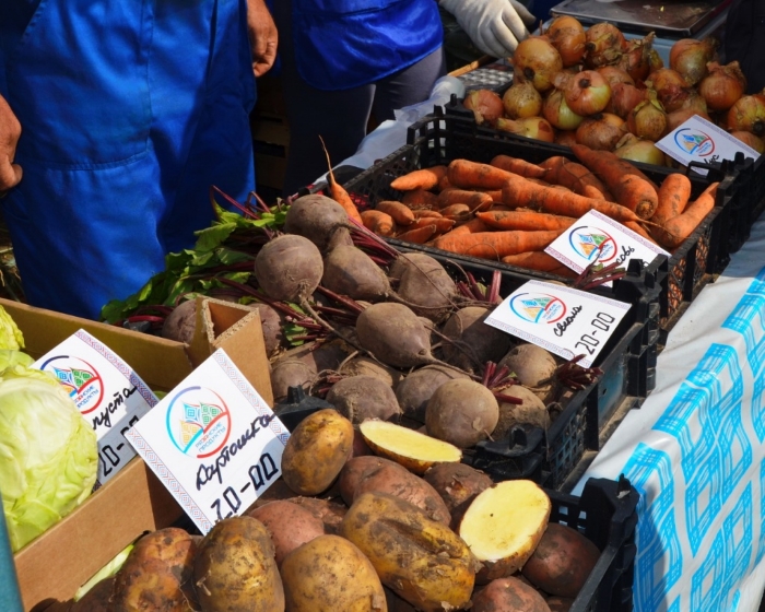 На рязанских ярмарках выходного дня реализовано 26 тонн картофеля и овощей