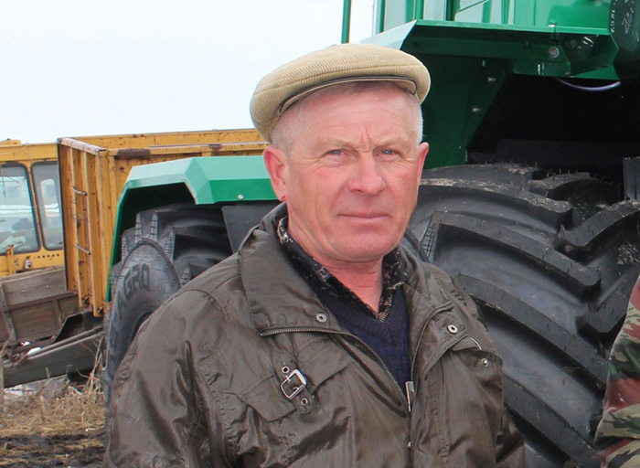 фермер Василий Ковган из Новосибирской области