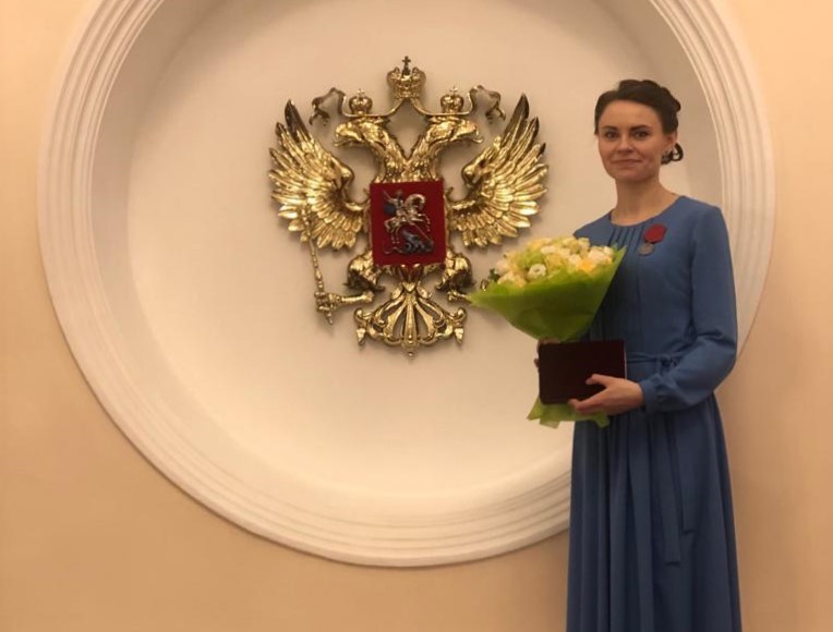 Председателя Российского союза сельской молодежи наградили медалью ордена «За заслуги перед Отечеством» II степени