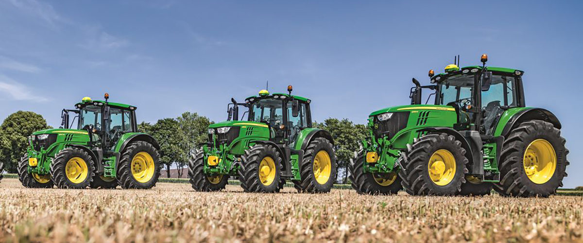 John Deere представляет новую серию производительных тракторов