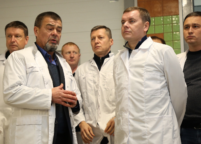 Руководство Минсельхозпрода Татарстана посетило мясоперерабатывающий комплекс «Каусар» в Лаишевском районе