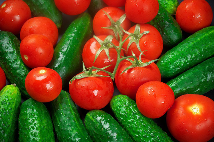 ​Правительство РФ планирует запретить госзакупки импортных помидоров и огурцов