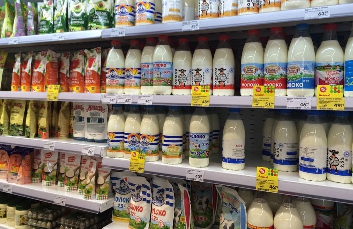 Экспорт молочной продукции вырос на 22%