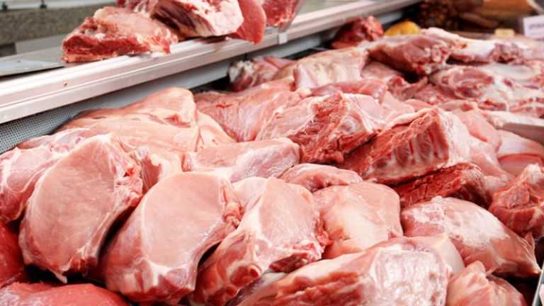 Хранение свежего свиного мяса