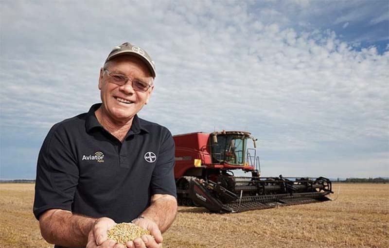 Рекордная урожайность пшеницы от новозеландского фермера