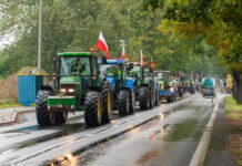 Польские фермеры устроили крупную акцию протеста