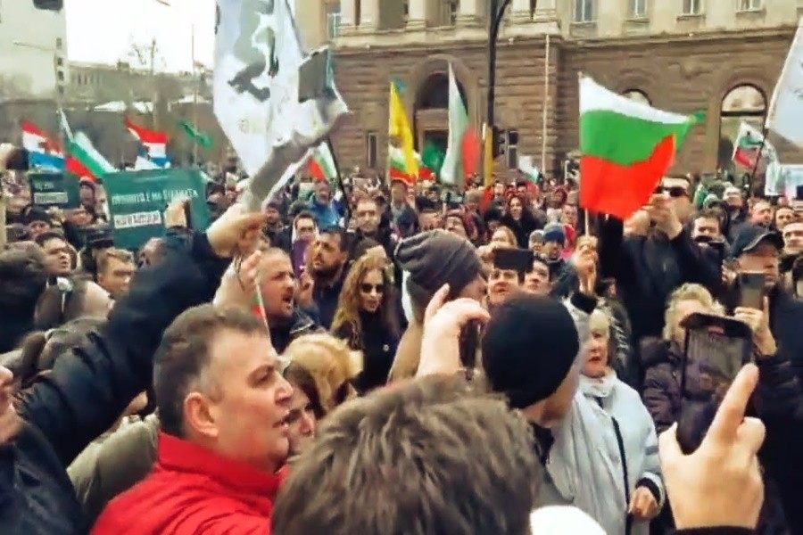 Аграрии и фермеры Болгарии вышли на акцию протеста