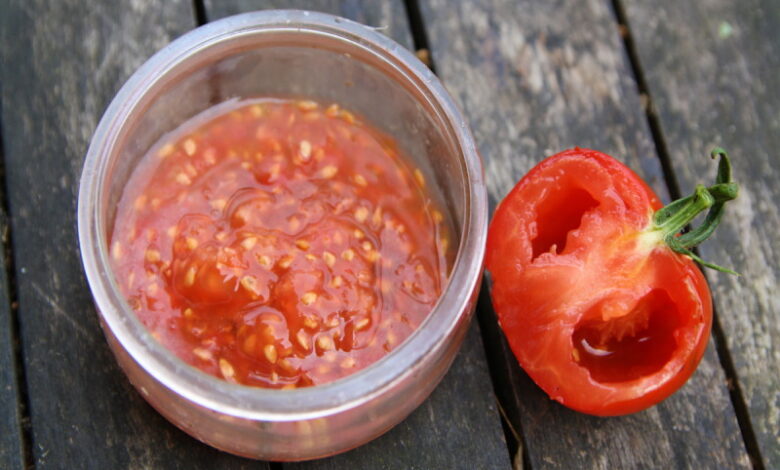 Как собрать свои семена томатов за 5 минут