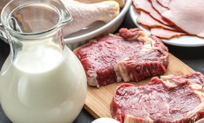 В России значительно увеличилось производство мяса и молока