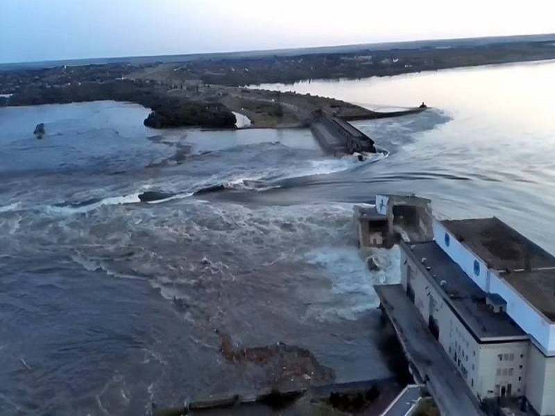 Подрыв Каховской ГЭС приведет к катастрофическим последствиям в южных регионах Украины